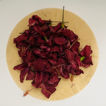 Hibiscus Flowers - Dried Hibiscus flower (sabdariffa) - 100% Premium | Ceylon Earth Essence