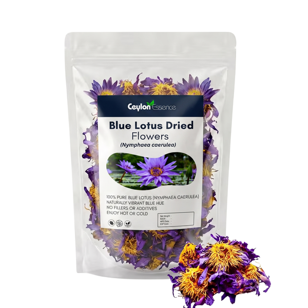 Organic Blue Lotus Dried Flowers | Premium Herbal Tea Flowe