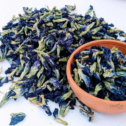 Organic Dried Butterfly Pea Flowers – Herbal Tea & Natural Culinary Ingredient