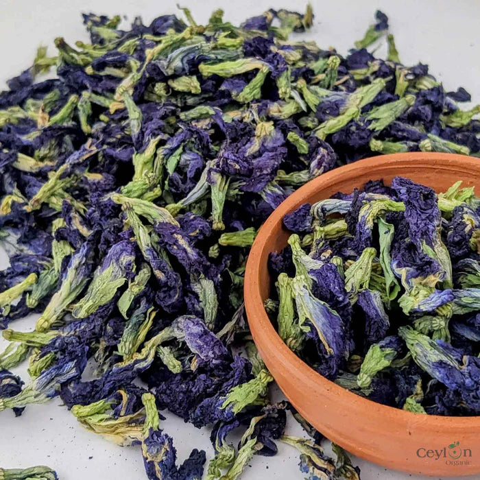 Organic Dried Butterfly Pea Flowers – Herbal Tea & Natural Culinary Ingredient