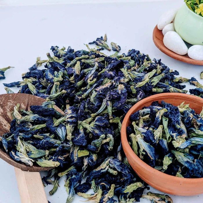 Organic Dried Butterfly Pea Flowers – Herbal Tea & Natural Culinary Ingredient