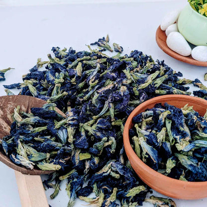 Organic Dried Butterfly Pea Flowers – Herbal Tea & Natural Culinary Ingredient